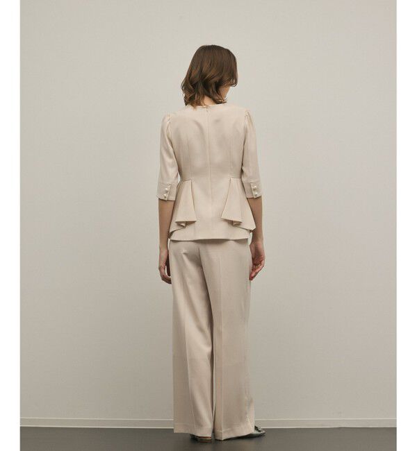 GRACE CONTINENTAL「トリアセペプラムトップ」|その他|