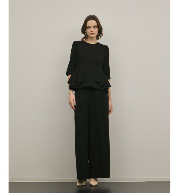 GRACE CONTINENTAL「トリアセペプラムトップ」|その他|