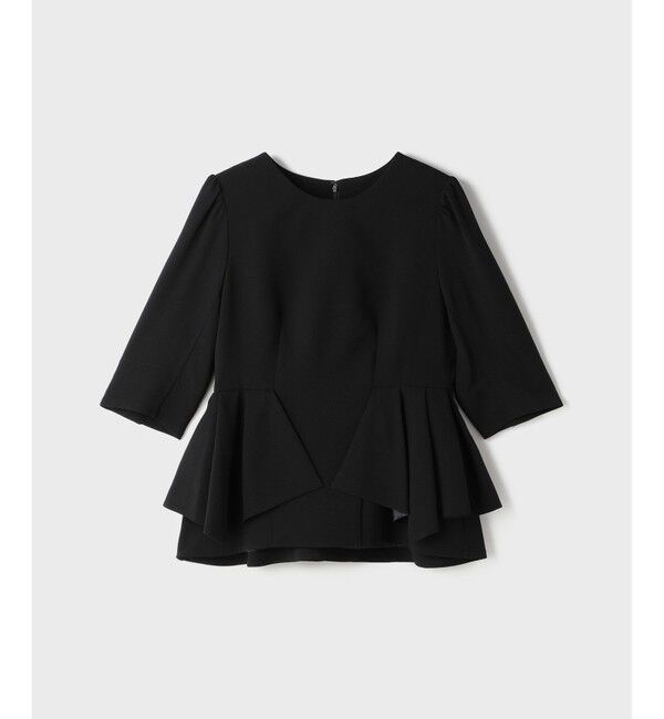 GRACE CONTINENTAL「トリアセペプラムトップ」|その他|