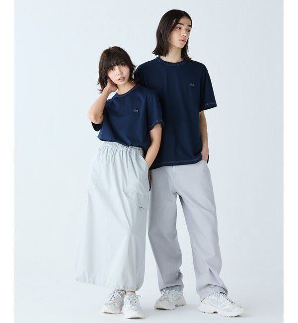 LACOSTE「配色ステッチTシャツ」|Tシャツ・カットソー|