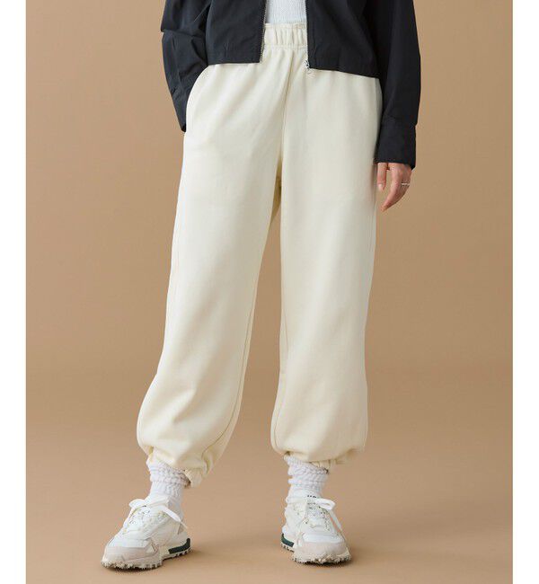 LACOSTE「裏パイルスウェットジョガーパンツ」|その他|オフホワイト