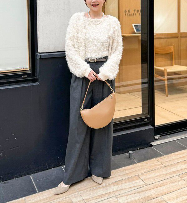 NOLLEY'S「《セットアップ対応》ストレッチツイルワイドパンツ」|その他|