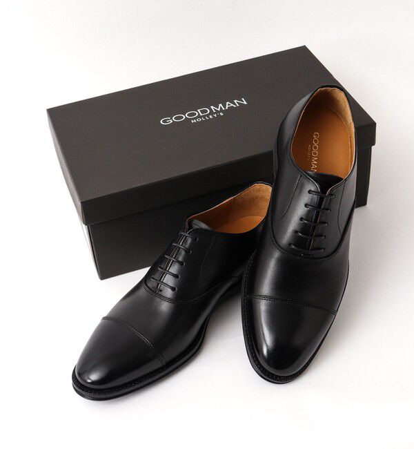 NOLLEY'S goodman「ストレートチップシューズ フェニックス 本革 日本製」|ビジネス・ドレスシューズ|ブラック