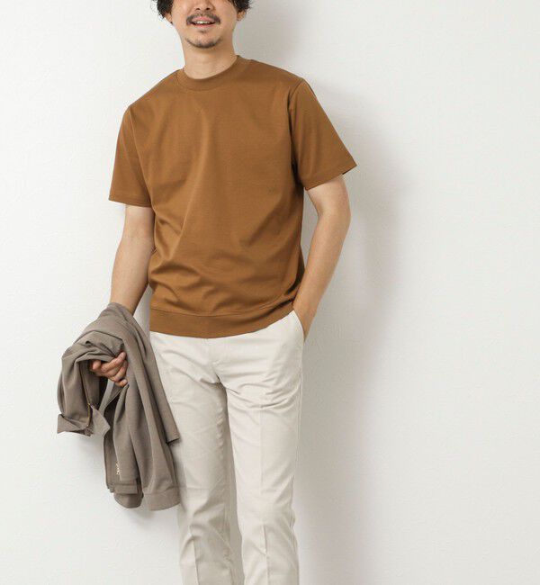 NOLLEY'S goodman「《ビジカジ対応》シルケットスムースドレスTシャツ 25SS」|Tシャツ・カットソー|