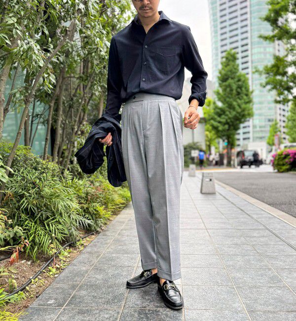 WORK ABOUT「NSN アジャスター付2タックスラックス 25SS」|スラックス|