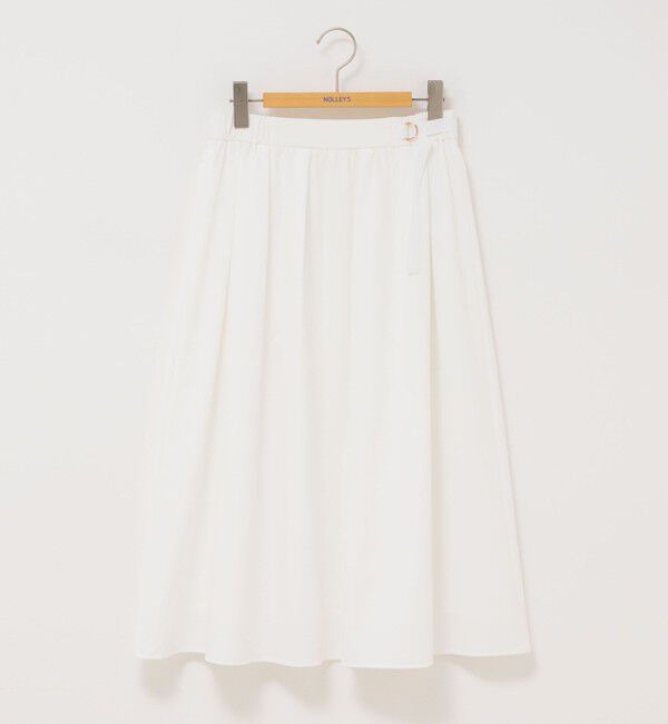 NOLLEY'S「ウォッシャブルライトウェザータック&ギャザースカート」|スカート|