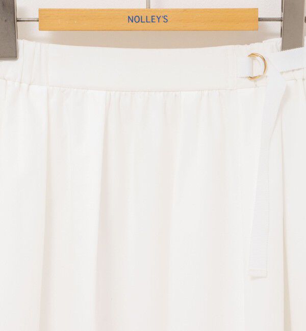 NOLLEY'S「ウォッシャブルライトウェザータック&ギャザースカート」|スカート|