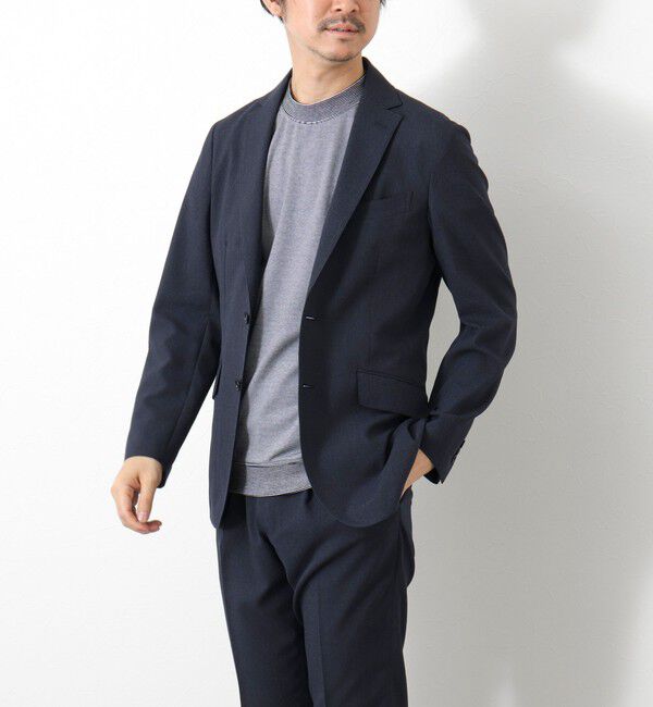 NOLLEY'S goodman「《ビジカジ対応》セミシルケットスムース ボーダードレスTシャツ 25SS」|Tシャツ・カットソー|