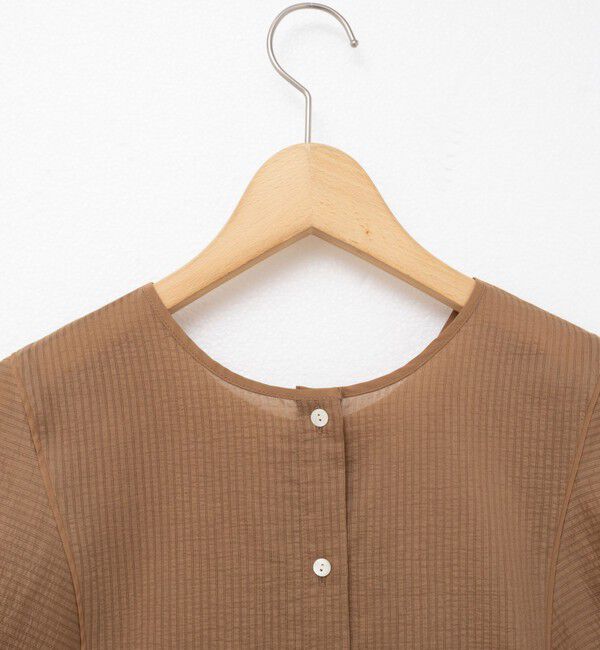 NOLLEY'S「袖フリル2WAYブラウス」|シャツ・ブラウス|