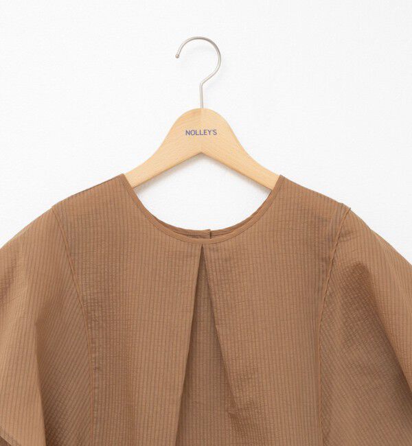 NOLLEY'S「袖フリル2WAYブラウス」|シャツ・ブラウス|
