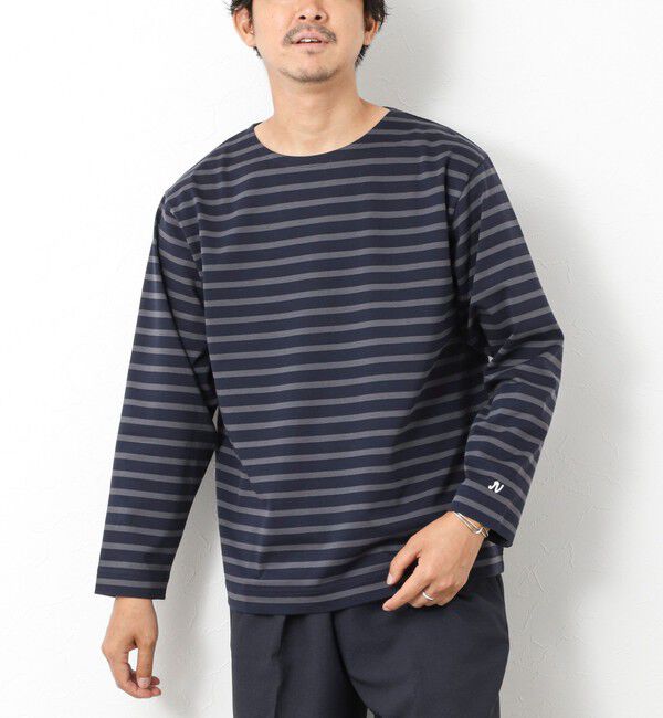 NOLLEY'S goodman「MVSシルケットボーダーBN」|Tシャツ・カットソー|