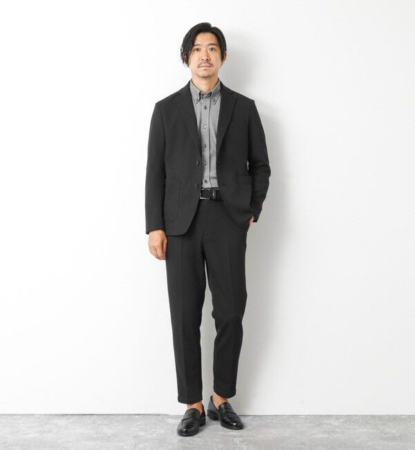 NOLLEY'S goodman「《ビジカジ/セットアップ対応》【尾州】先染めハニカムイージーJK 25AW」|テーラードジャケット|