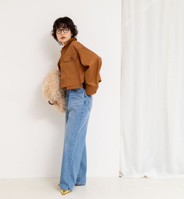 Rie Miller「ウォッシャブルワークジャケット」|ブルゾン・スタジャン|