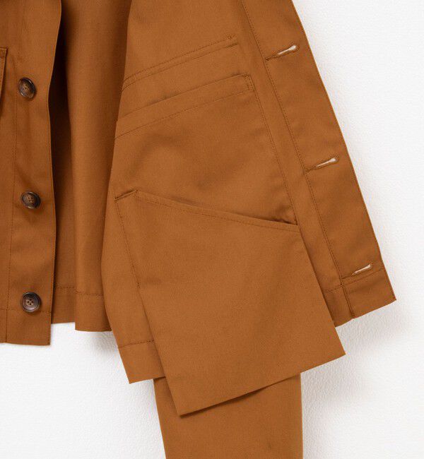 Rie Miller「ウォッシャブルワークジャケット」|ブルゾン・スタジャン|