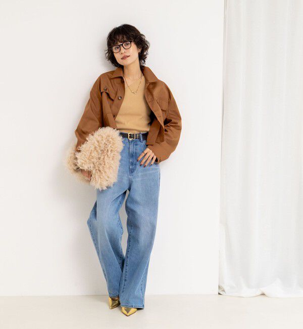 Rie Miller「ウォッシャブルワークジャケット」|ブルゾン・スタジャン|