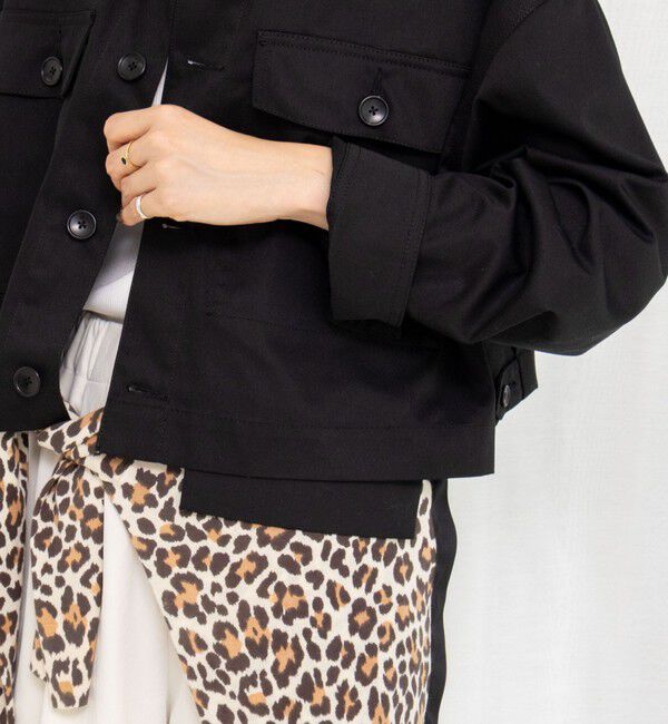 Rie Miller「ウォッシャブルワークジャケット」|ブルゾン・スタジャン|