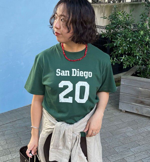 NOLLEY'S「店舗別注ナンバリングTシャツ」|Tシャツ・カットソー|ダークグリーン