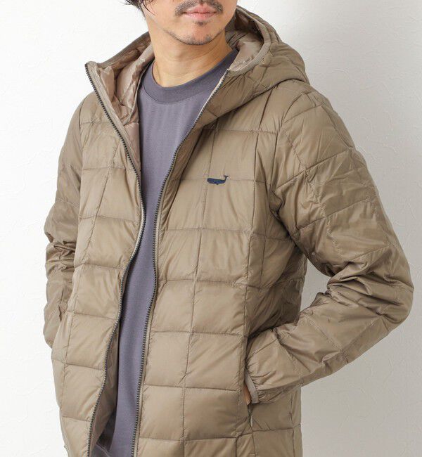 NOLLEY'S goodman「【TAION/タイオン】別注 クジラ刺繍HOOD W-ZIP DOWN JKT 25AW」|ダウン|