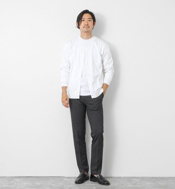 NOLLEY'S goodman「《ビジカジ対応》シルケットスムースドレスL/S Tシャツ 25AW」|Tシャツ・カットソー|