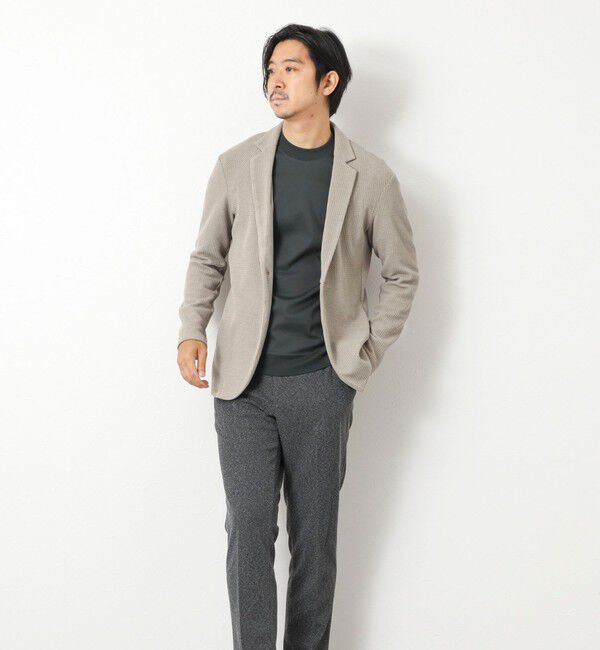 NOLLEY'S goodman「《ビジカジ対応》シルケットスムースドレスL/S Tシャツ 25AW」|Tシャツ・カットソー|