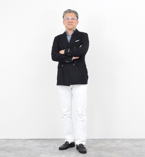 NOLLEY'S goodman「《ビジカジ対応》尾州 WOOL W JACKET 25AW」|テーラードジャケット|