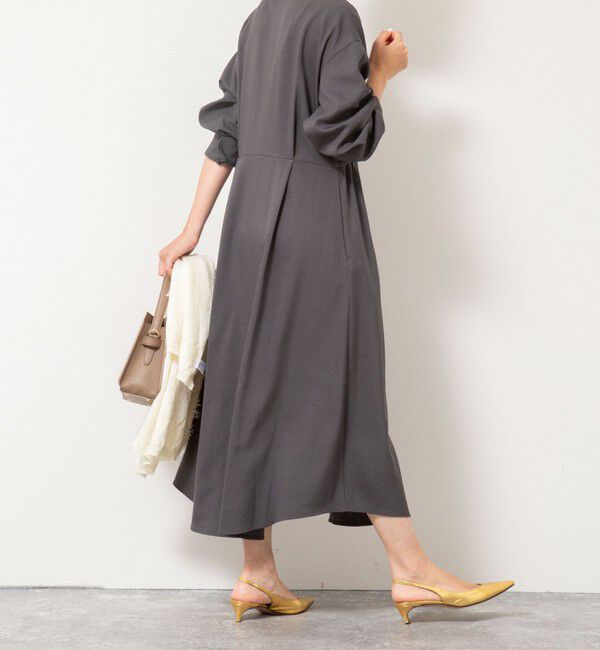 NOLLEY'S「【一部WEB限定色アイテム】ウォッシャブルシャツワンピース」|ワンピース|