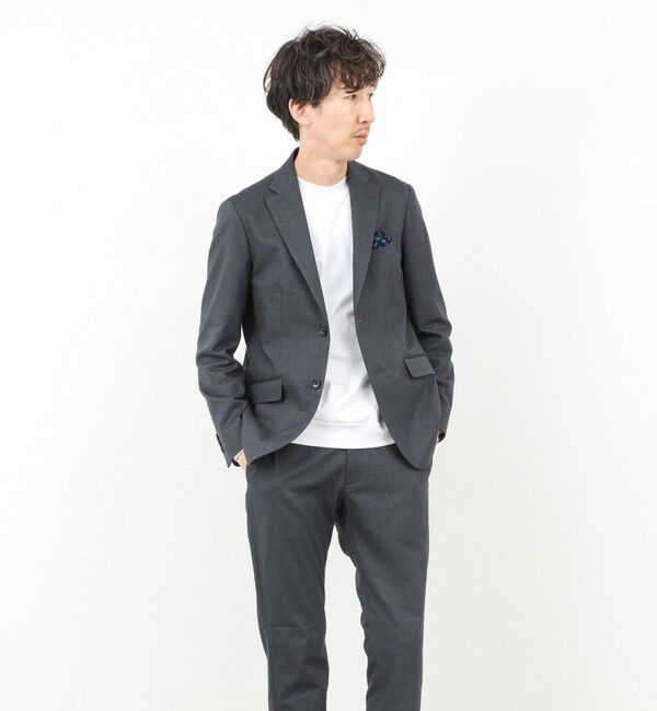 NOLLEY'S goodman「《ビジカジ/セットアップ対応》SOFT THERMO ウォッシャブルジャケット 25AW」|テーラードジャケット|