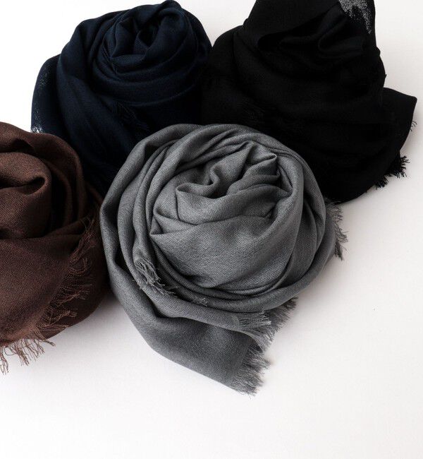 NOLLEY'S goodman「梳毛ウールマフラー100」|ストール|