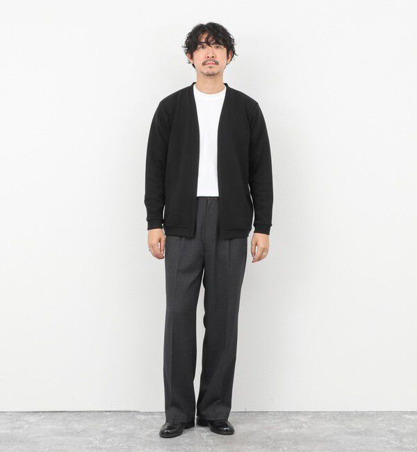 NOLLEY'S goodman「【ACTIVE SECT】《限定展開》接結ボタンレスカーディガン 25AW」|カーディガン|