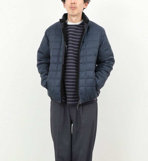 NOLLEY'S goodman「【TAION/タイオン】DOWN&times;BOA REVERSIBLE HI NECK JKT 25AW」|ダウン|