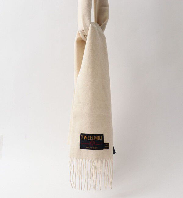 NOLLEY'S goodman「【TWEEDMILL/ツイードミル】Lambswool Muffler Solid 25」|マフラー|