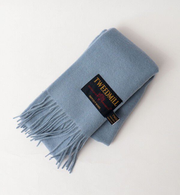 NOLLEY'S goodman「【TWEEDMILL/ツイードミル】Lambswool Muffler Solid 25」|マフラー|