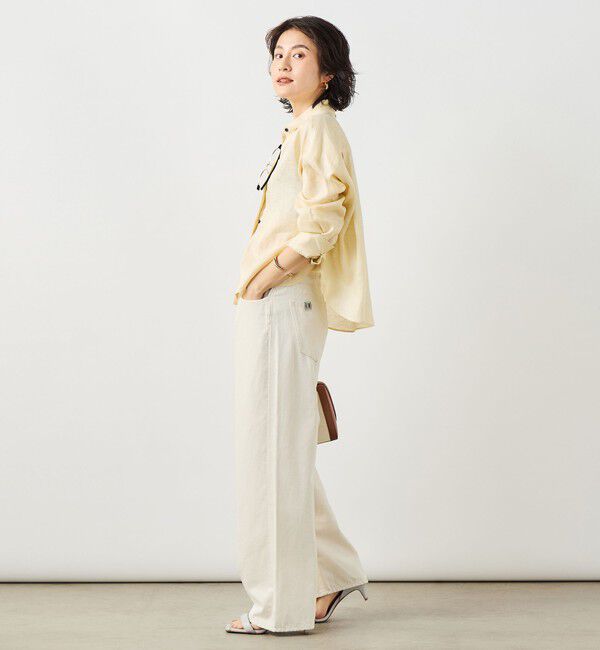 NOLLEY'S「MY STANDARD マルチWAYリネンショートシャツ」|シャツ・ブラウス|