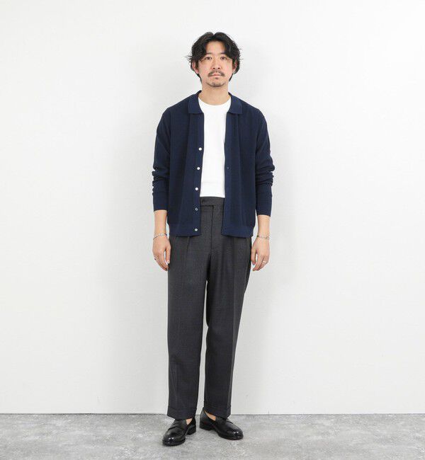 NOLLEY'S goodman「ウォッシャブルウールワイドスラックス 26SS」|スラックス|