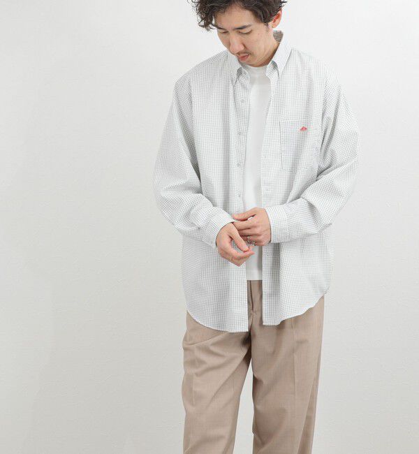 NOLLEY'S goodman「【DANTON/ダントン】DT-B0293POD DOT BUTTON B.D. SHIRT LS 26SS」|シャツ・ブラウス|