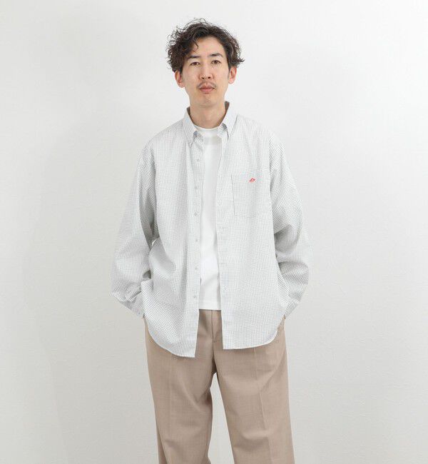 NOLLEY'S goodman「【DANTON/ダントン】DT-B0293POD DOT BUTTON B.D. SHIRT LS 26SS」|シャツ・ブラウス|