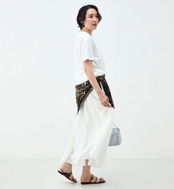 NOLLEY'S sophi「ウォッシャブルオーバーサイズロゴTシャツ」|Tシャツ・カットソー|