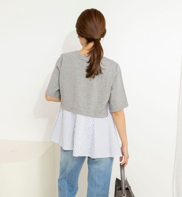 NOLLEY'S「【TRRAZZO DONNA/トラッゾドンナ】Docking Flare Top」|Tシャツ・カットソー|