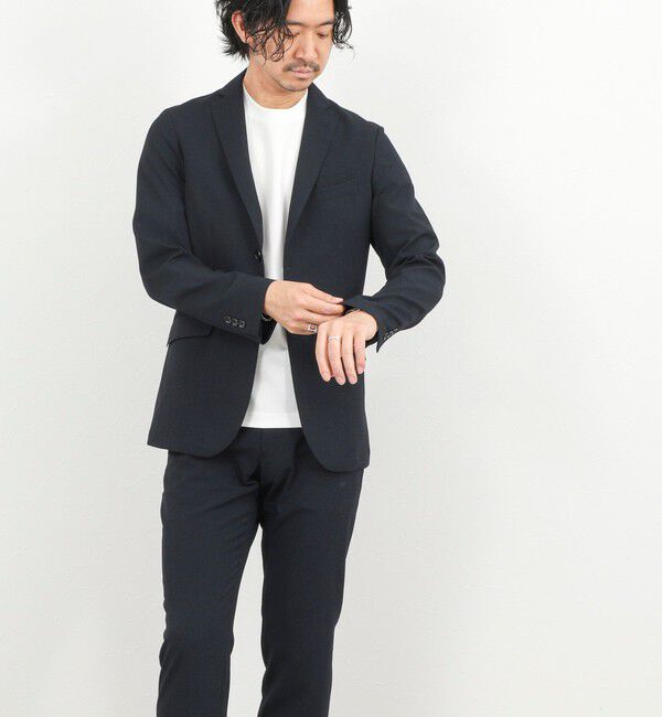 NOLLEY'S goodman「《ビジカジ/セットアップ対応》TRABEST サッカーテーラードジャケット 26SS」|テーラードジャケット|