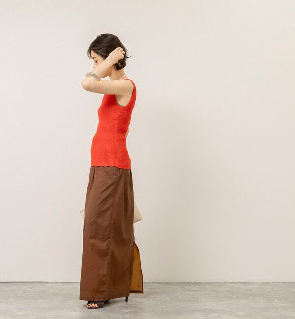 MAQWEL「《手洗い可能》ブークレタンクトップ」|タンクトップ|