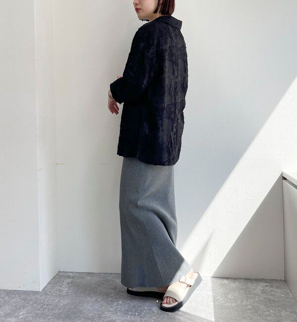 fredy emue「シアージャガードシャツジャケット」|テーラードジャケット|