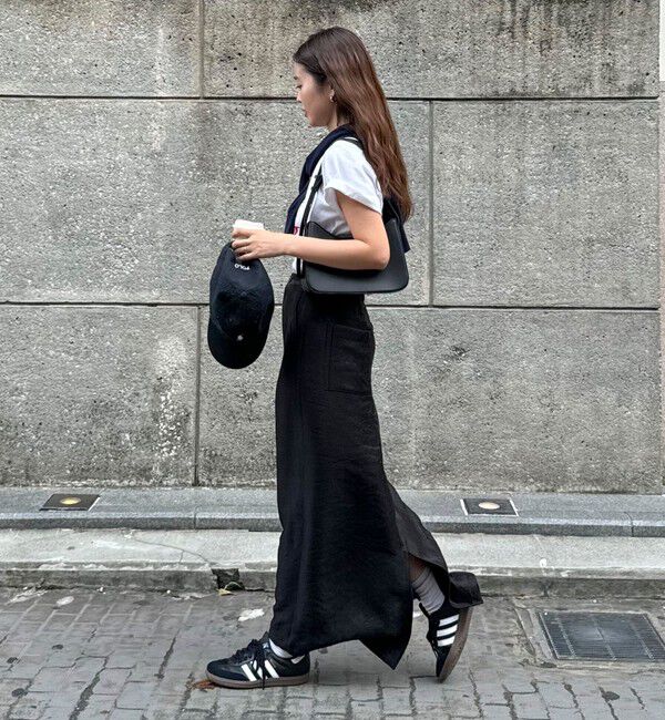 fredy emue「マルチファブリック タイトスカート」|スカート|