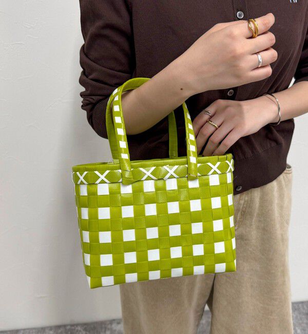 fredy emue「【PALI/パリ】 Market Baskets Xmini」|かごバッグ|ミント