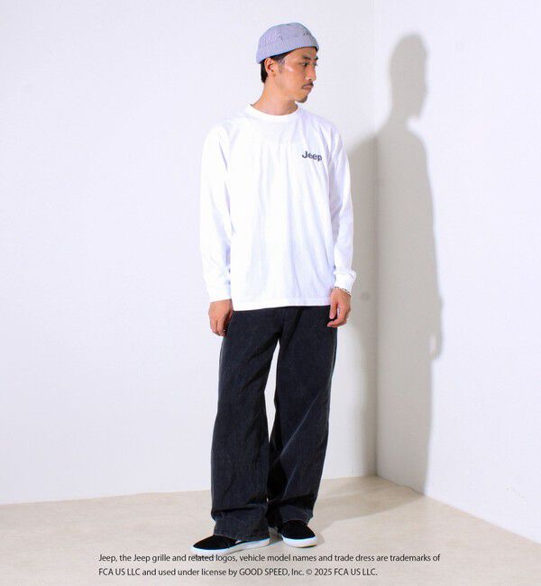 GLOSTER「【GOOD ROCK SPEED】Jeep / ジープ バックプリント ロングスリーブTシャツ ロンT」|Tシャツ・カットソー|