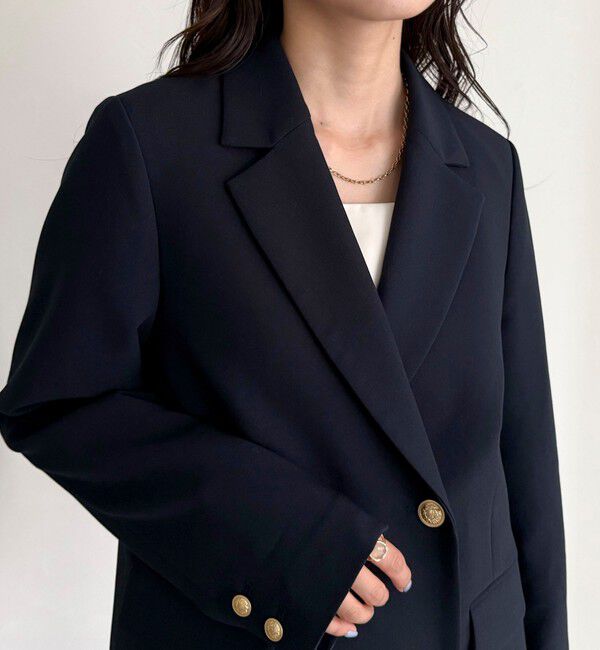 fredy emue「ダブルブレストジャケット」|テーラードジャケット|