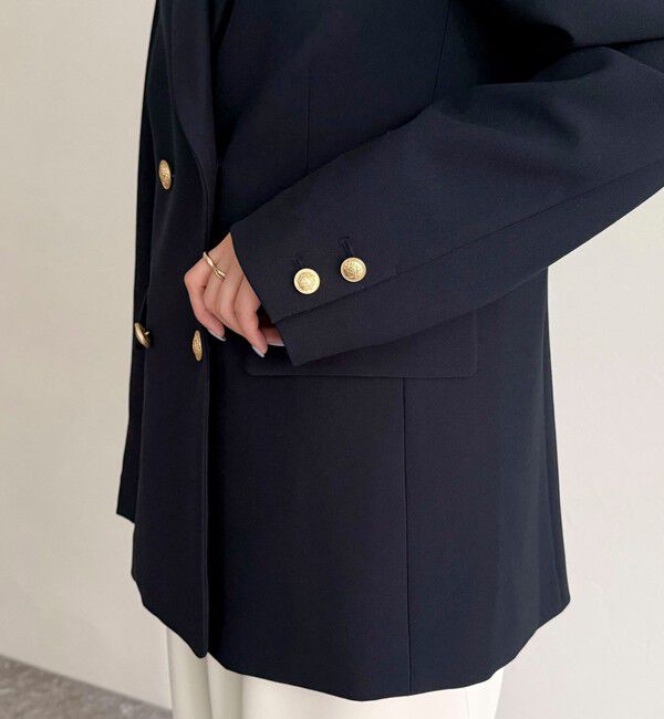 fredy emue「ダブルブレストジャケット」|テーラードジャケット|