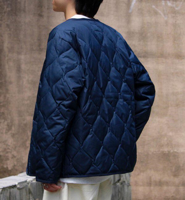 GLOSTER「【GLOSTER別注】TAION ミリタリー クルーネック ライナージャケット」|ダウン|