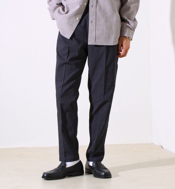 GLOSTER「【ビジカジ/セットアップ対応】GLOSTER イージーケアパンツ」|チノ|