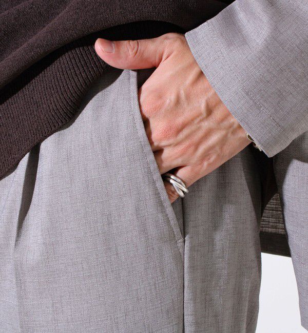 GLOSTER「【ビジカジ/セットアップ対応】GLOSTER イージーケアパンツ」|チノ|