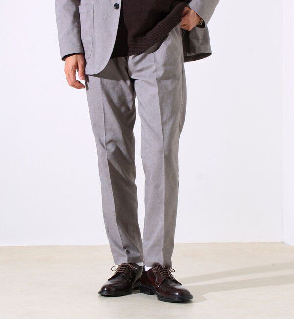 GLOSTER「【ビジカジ/セットアップ対応】GLOSTER イージーケアパンツ」|チノ|